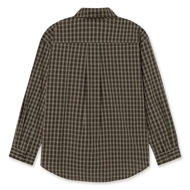 Chemise Chevaux Coton | Bleu marine