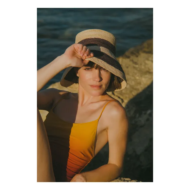 Chapeau Gina Bicolore | Beige