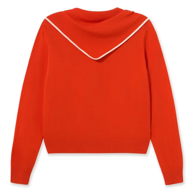 Cardigan Scarf Lara Laine | Rouge