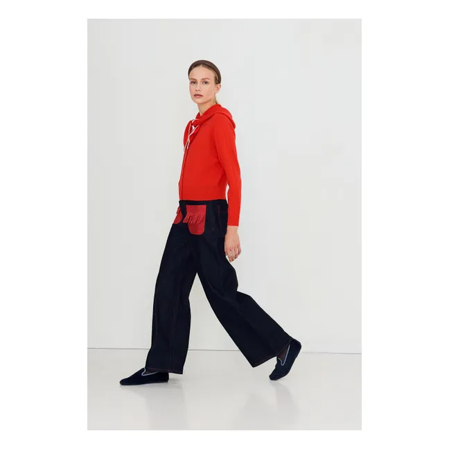 Cardigan Scarf Lara Laine | Rouge