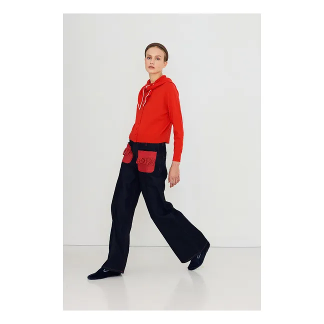 Cardigan Scarf Lara Laine | Rouge