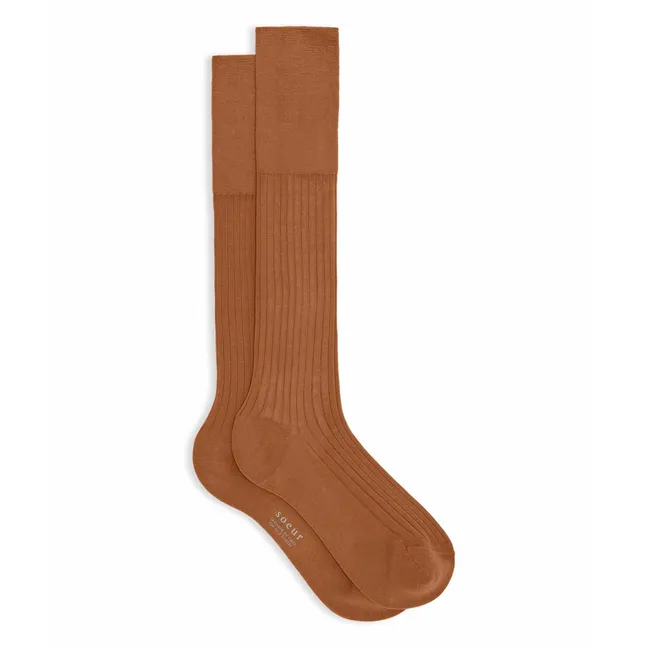Chaussettes Walk Coton | Noisette