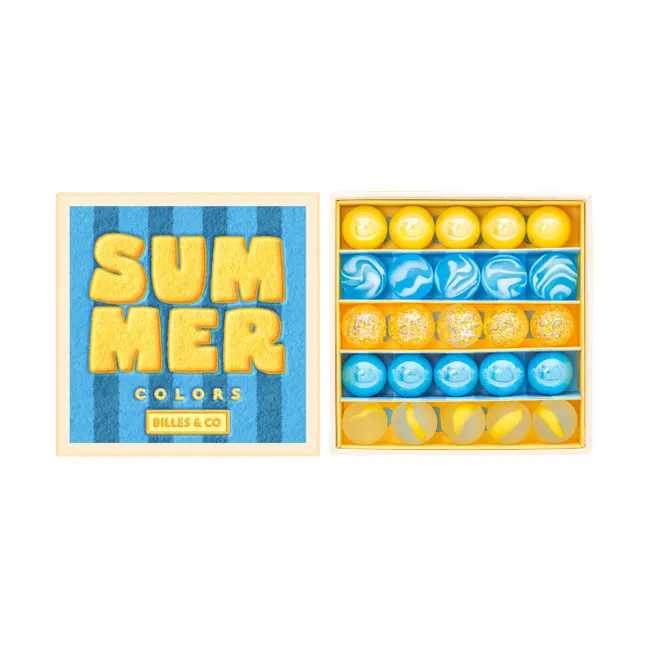 Summer Towel Set - 25 Beads | Blue