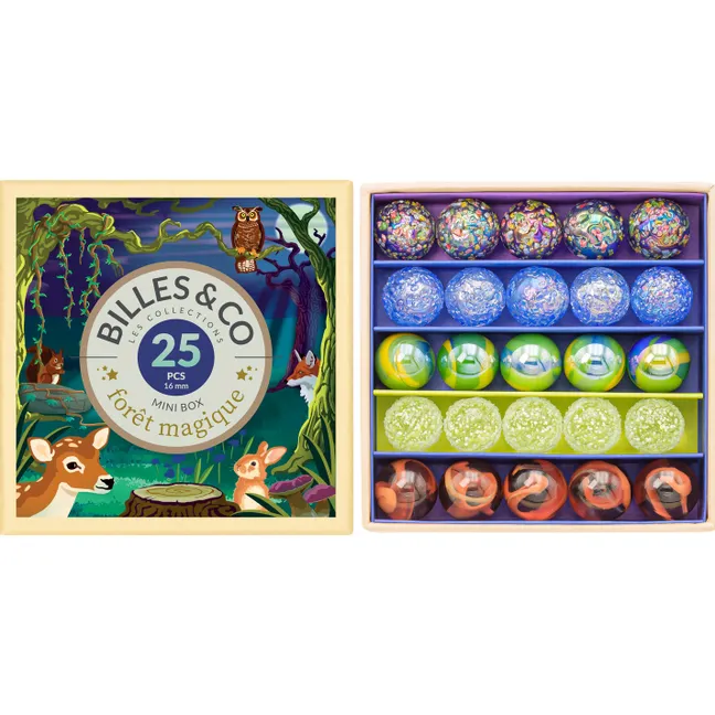 Magic Forest Set - 25 Marbles