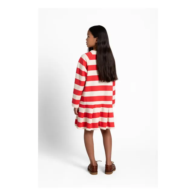 Robe T-shirt Azalea Rayée | Rouge
