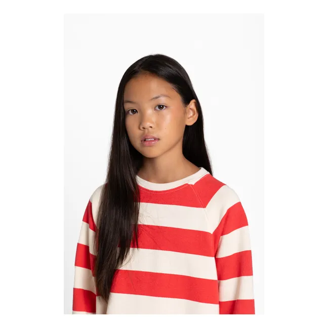 Robe T-shirt Azalea Rayée | Rouge