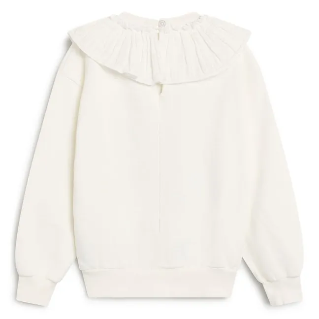 Sweat Col Claudine Row | Blanc