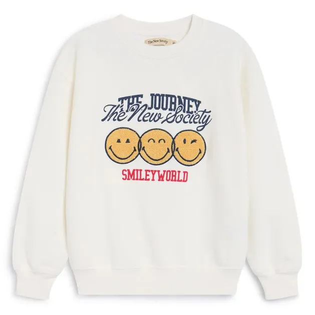 Sweat Smiley | Blanc