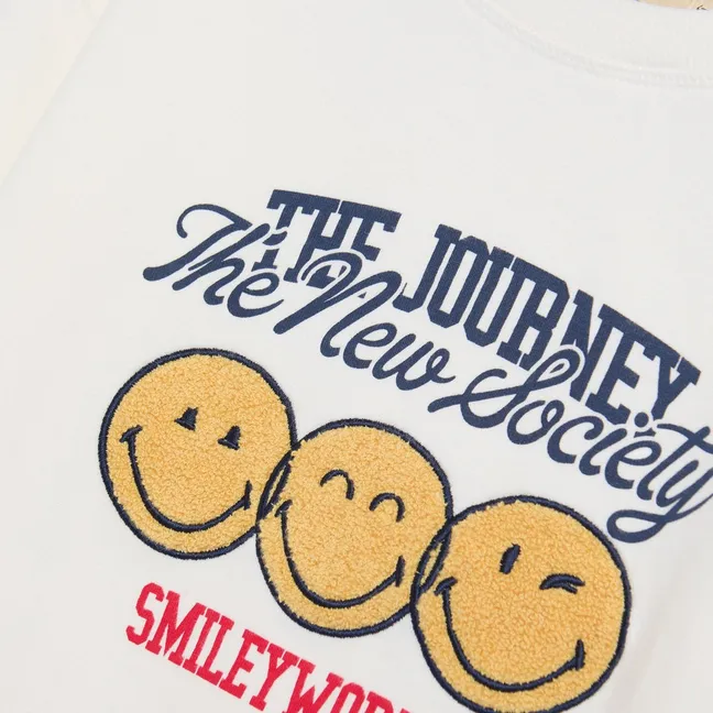 Sweat Smiley | Blanc