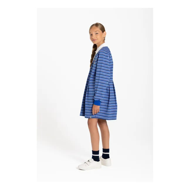 Robe Polo Esee Rayée | Marron