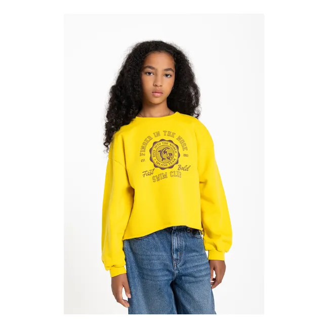 Sweat Bay Coton Bio | Jaune
