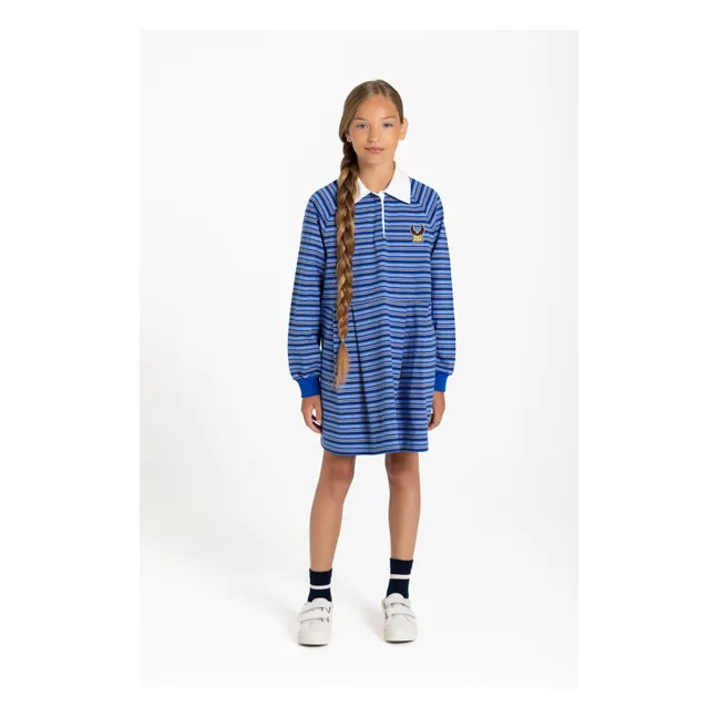 Robe Polo Esee Rayée | Marron