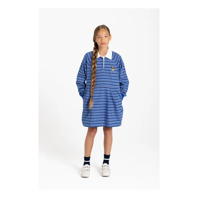Robe Polo Esee Rayée | Marron