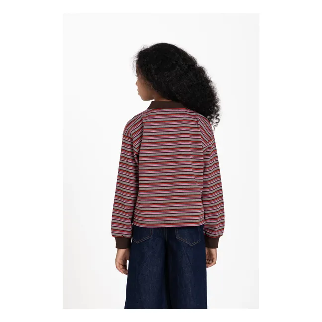 Polo Bahia Rayé | Marron