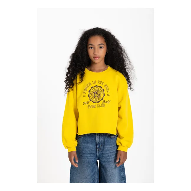 Sweat Bay Coton Bio | Jaune
