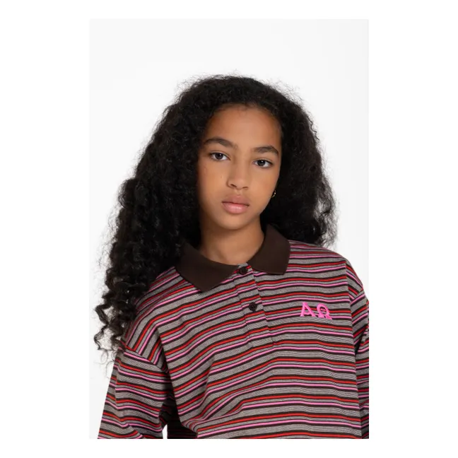 Polo Bahia Rayé | Marron