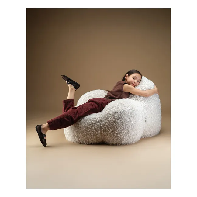 Fauteuil Teen Momo | Ecru