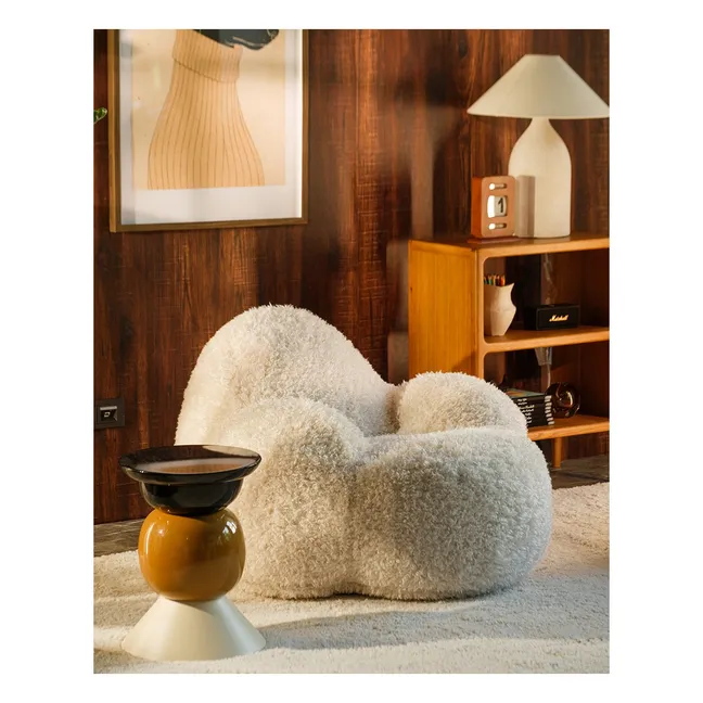 Fauteuil Teen Momo | Ecru