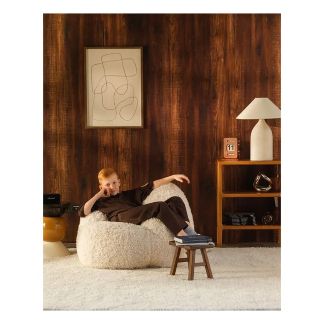 Fauteuil Teen Momo | Ecru