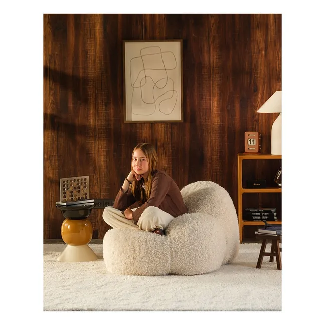 Momo Teen Armchair | Ecru