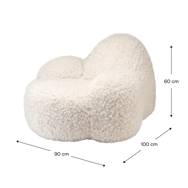 Momo Teen Armchair | Ecru