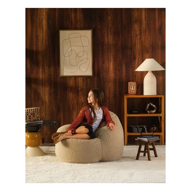 Momo Teen Teddy Armchair | Beige