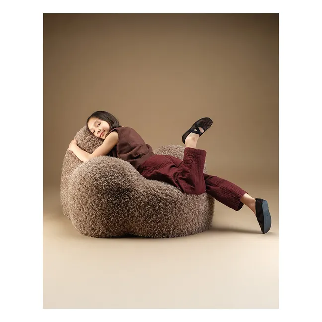 Fauteuil Teen Momo | Marron