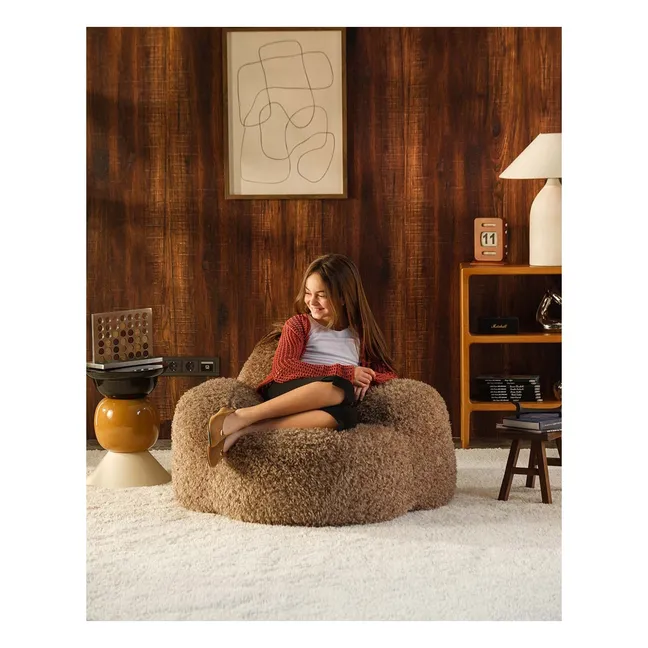 Fauteuil Teen Momo | Marron