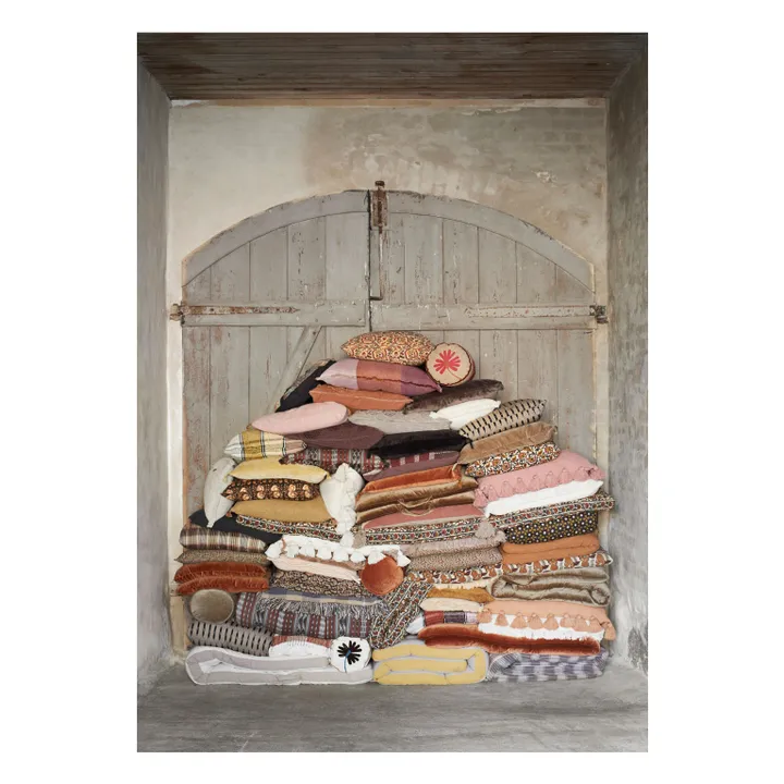 Housse de coussin imprimée | Beige- Image produit n°2