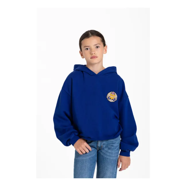 Brendy Wild organic cotton sweatshirt | Midnight blue