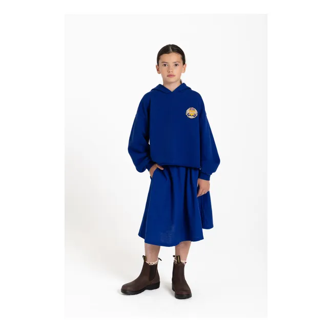 Brendy Wild organic cotton sweatshirt | Midnight blue