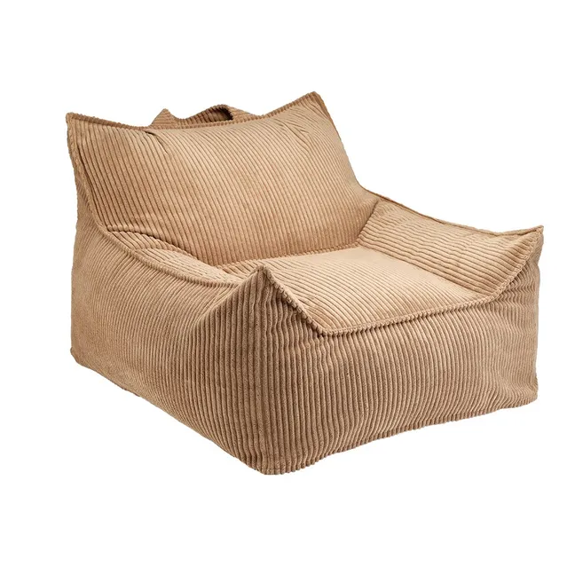 Fauteuil Teen Velours Côtelé Club | Marron