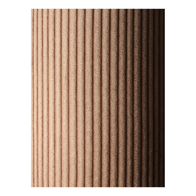 Teen Ribbed Velvet Club Armchair | Brown