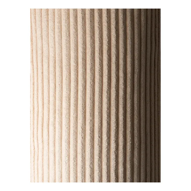 Teen Ribbed Velvet Club Armchair | Light brown