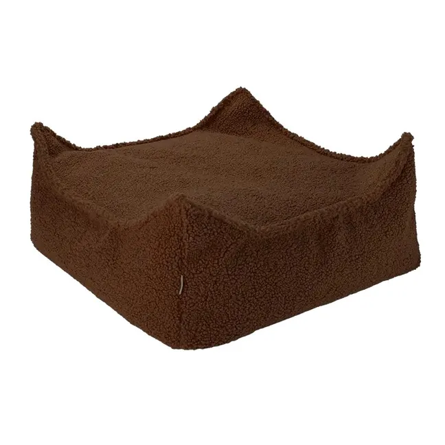 Teddy Bear Ottoman | Dark Brown