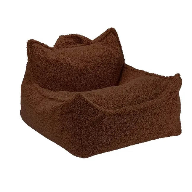 Teddy bear armchair | Dark Brown