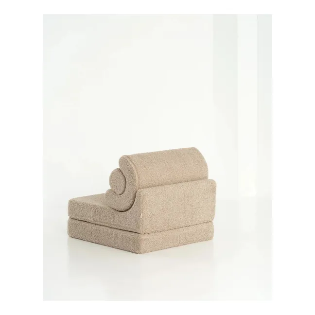 Chauffeuse Teddy Flipster | Beige