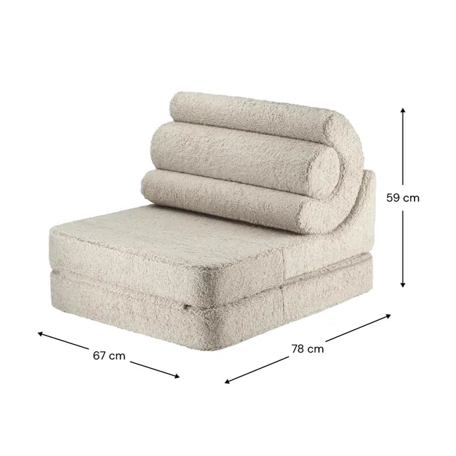 Teddy Flipster Armchair | Beige