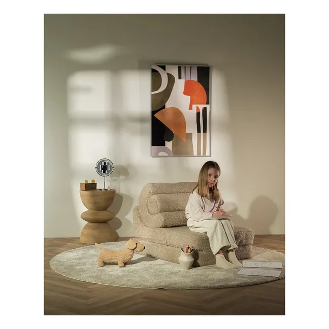 Chauffeuse Teddy Flipster | Beige