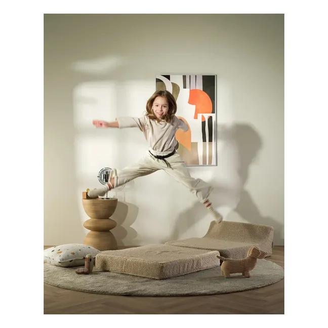 Chauffeuse Teddy Flipster | Beige