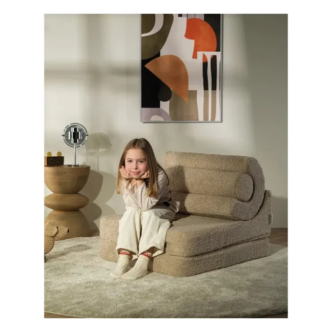 Chauffeuse Teddy Flipster | Beige