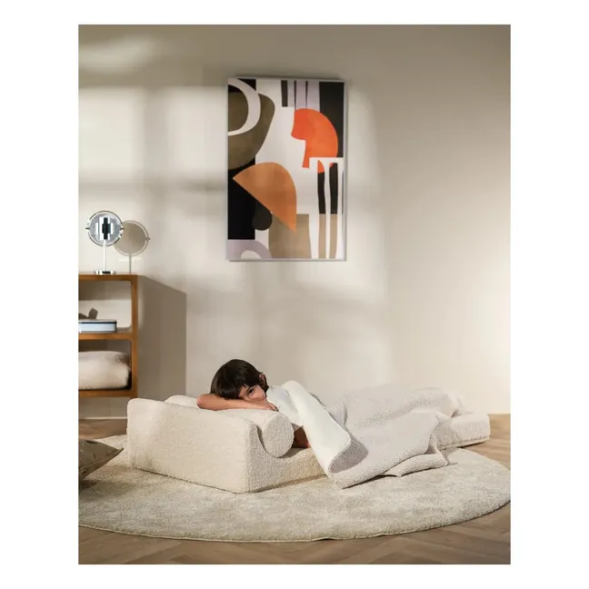 Teddy Flipster Armchair | Ecru