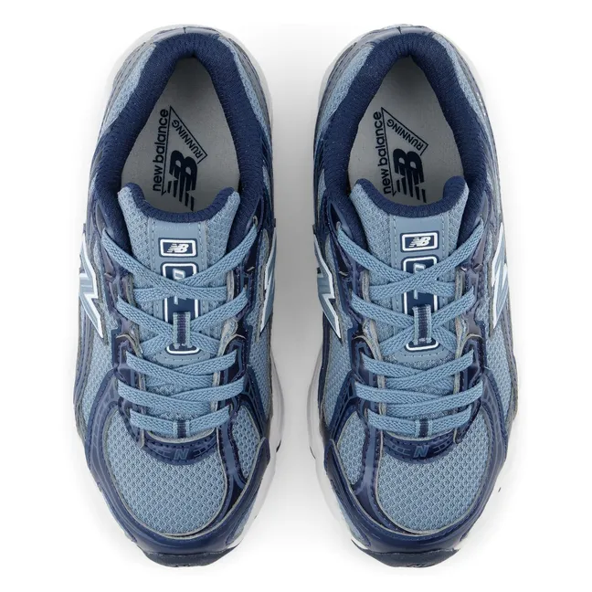 Elasticated Lace Sneakers 740 | Blue