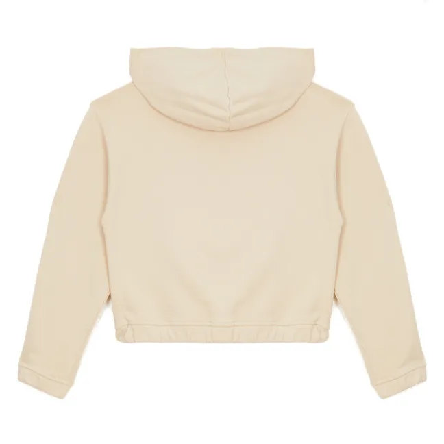 Sweat Zippé Blush Forever Coton Bio | Crème