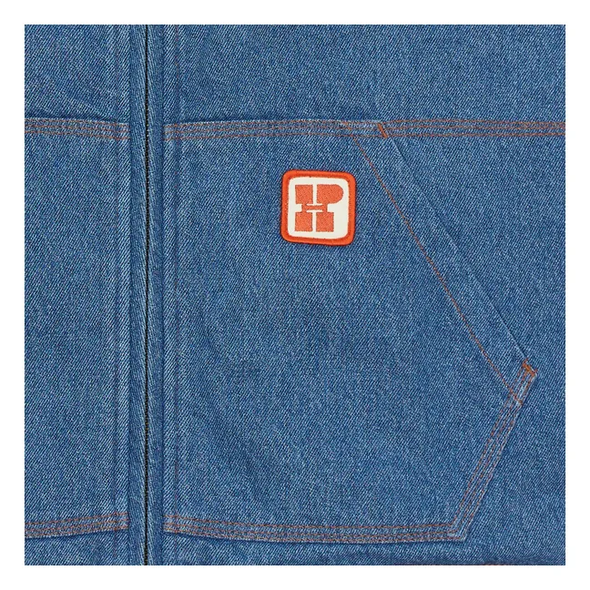 Gabin Patch Jacket | Denim