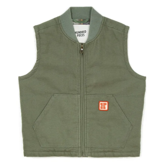 Gabin Patch Jacket | Khaki