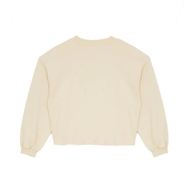 Sweat Belmont Wild Horses Coton Bio | Crème