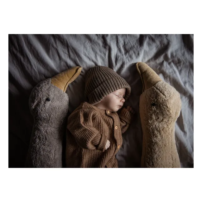 Large Plush Goose | Beige