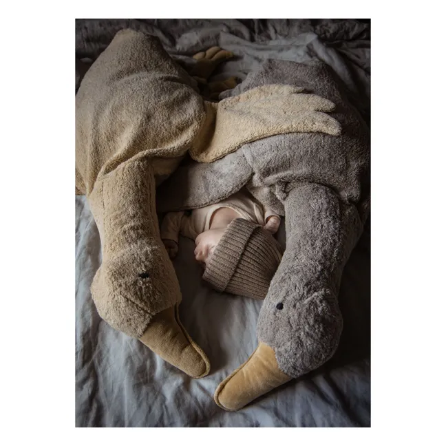Large Plush Goose | Beige
