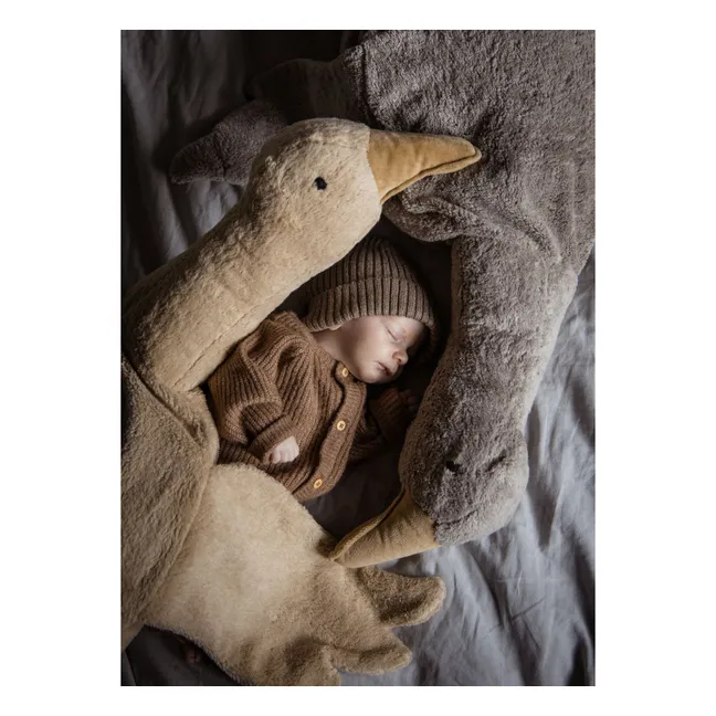 Large Plush Goose | Beige
